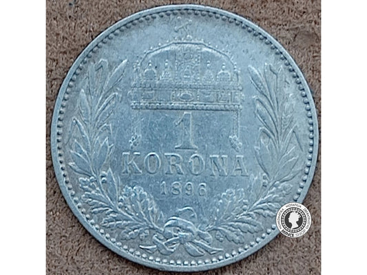 1 korona - Rakúsko-Uhorsko - 1896