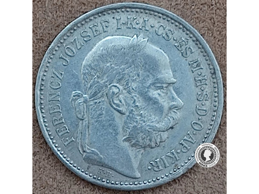 1 korona - Rakúsko-Uhorsko - 1892 - vysoká kvalita