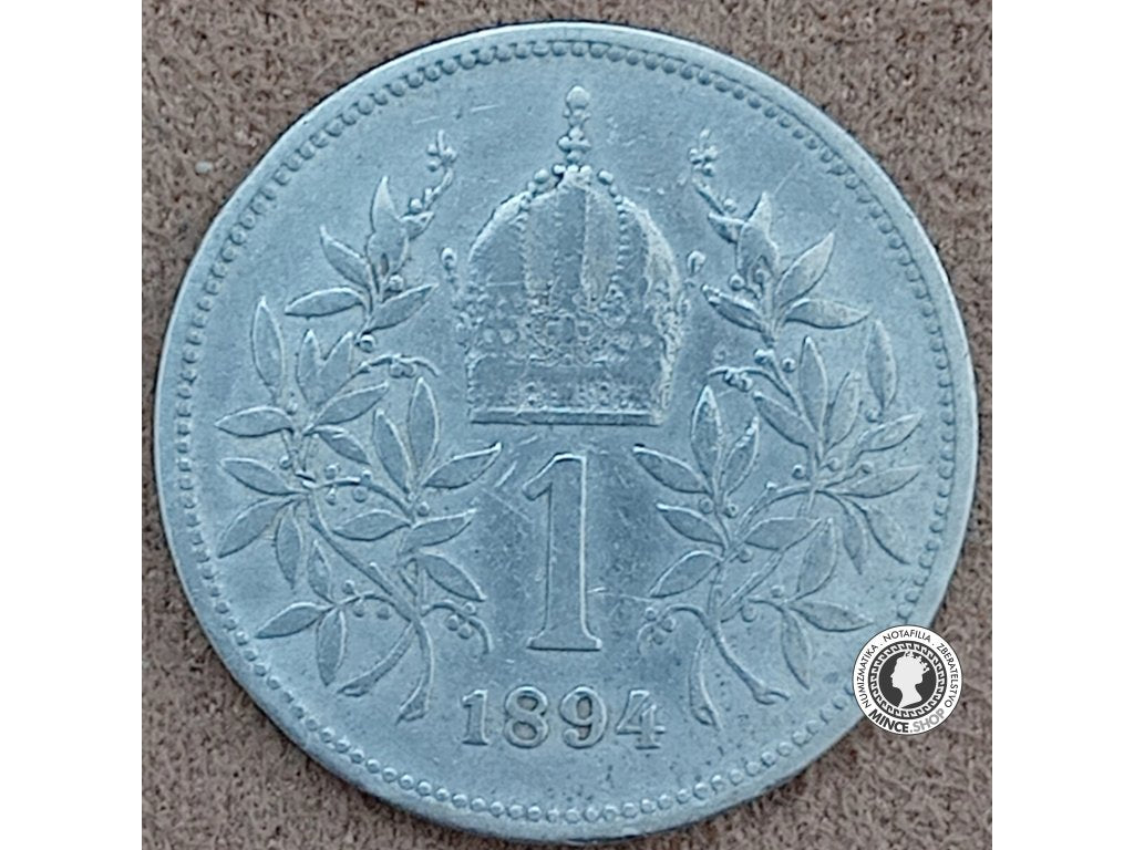 1 koruna - Rakúsko-Uhorsko - 1894