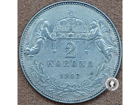 2 korona - Rakúsko-Uhorsko - 1912