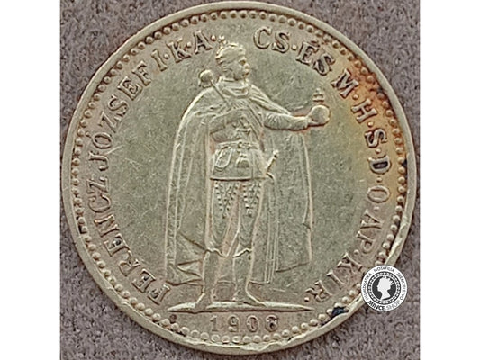 10 korona - Rakúsko-Uhorsko - 1906 kb