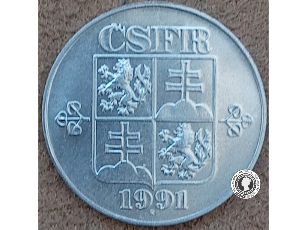 10 halier - Česko-Slovensko - 1991