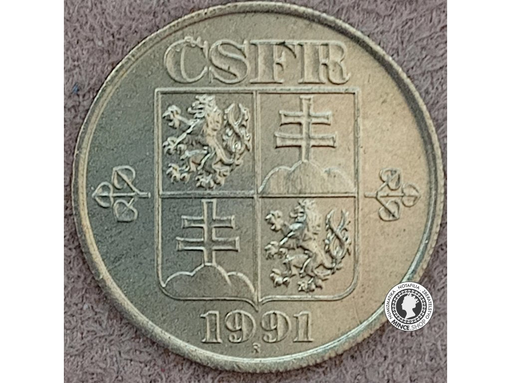 20 halier - Česko-Slovensko - 1991