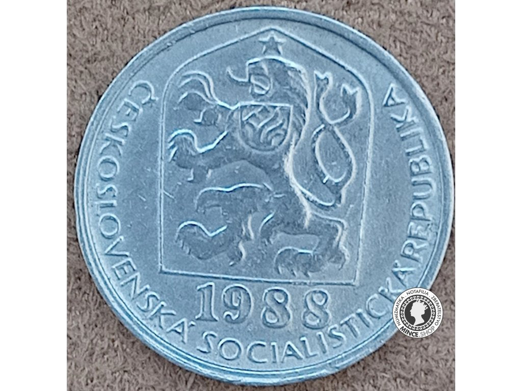 10 halier - Česko-Slovensko - 1988