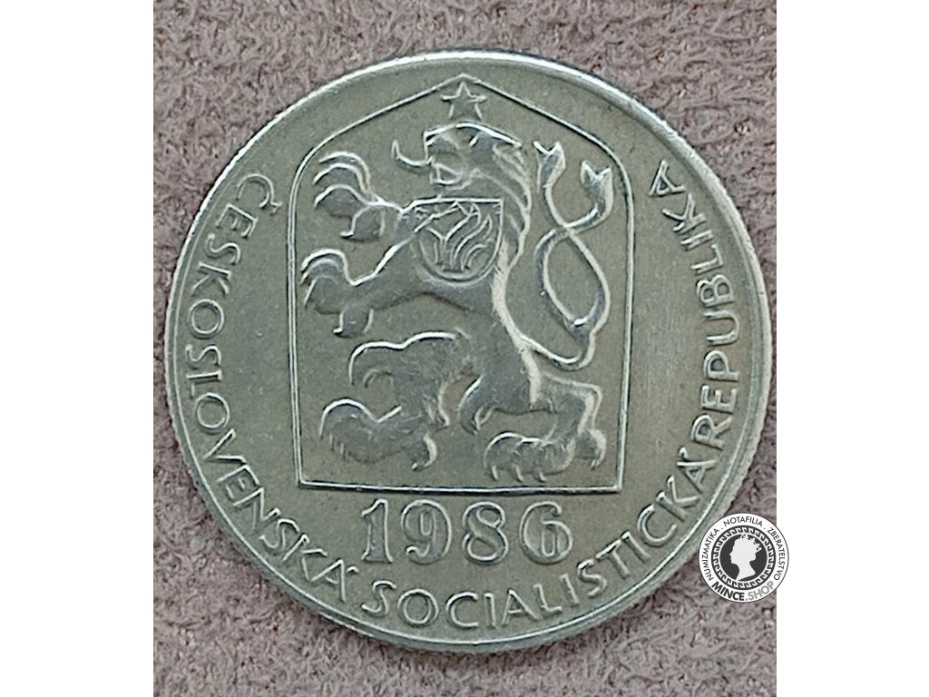 20 halier - Česko-Slovensko - 1986