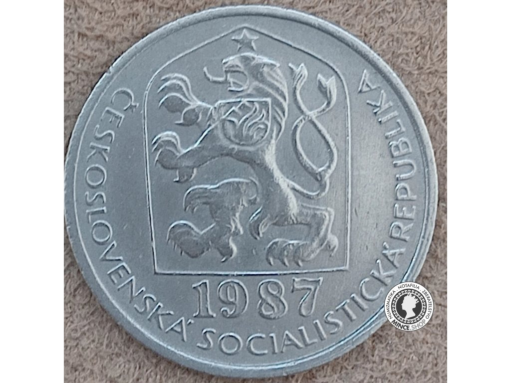 50 halier - Česko-Slovensko - 1987
