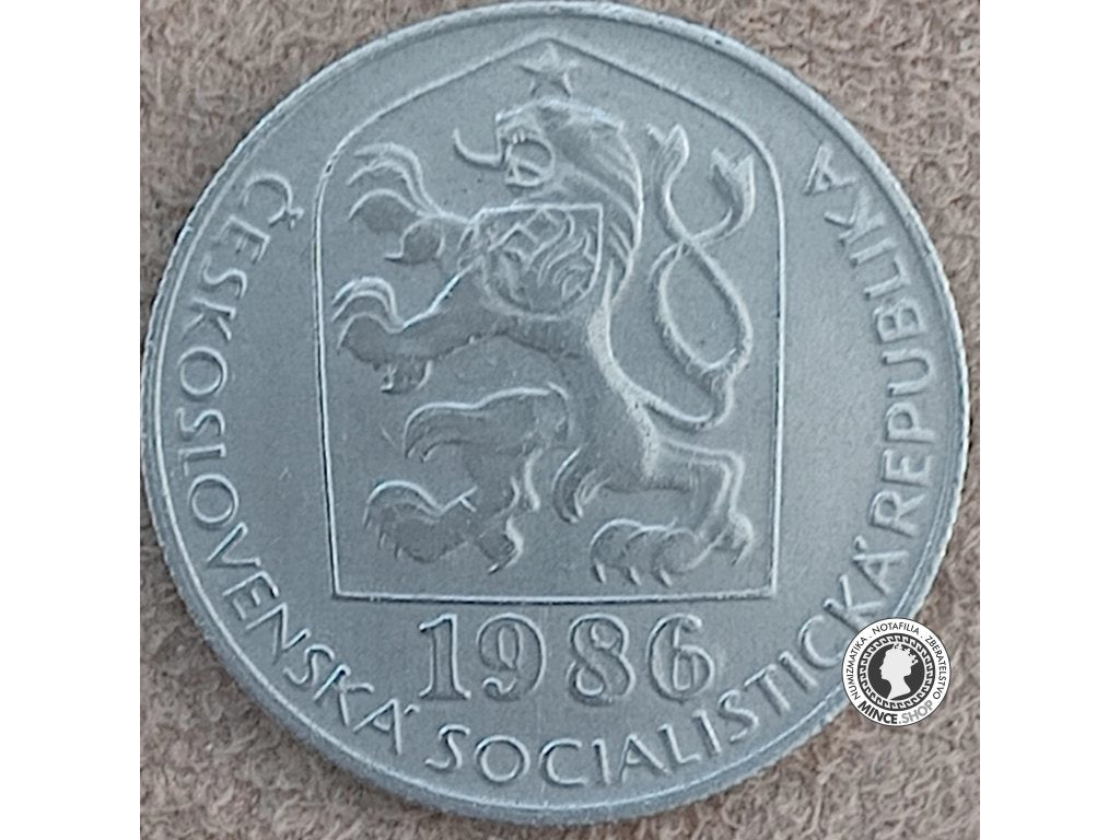 50 halier - Česko-Slovensko - 1986