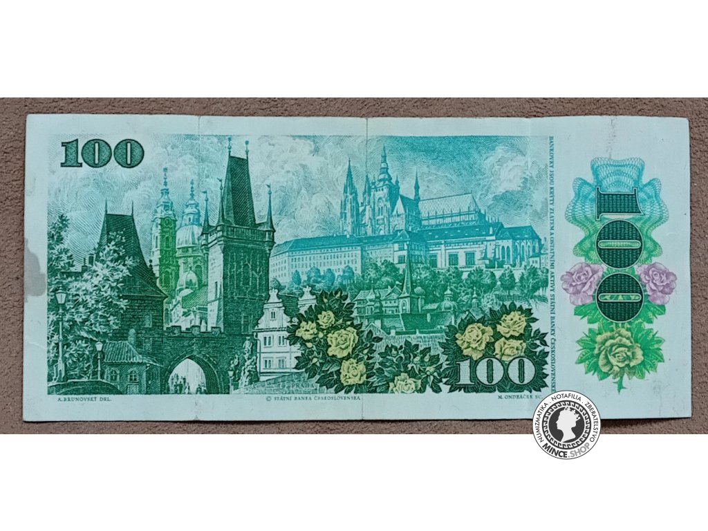 100 Korún - 1989 - ČSSR