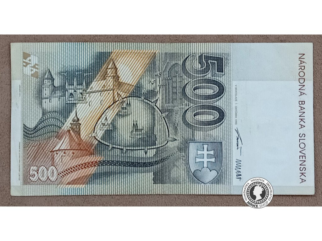 500 Korún - 1993-2008 - Slovensko