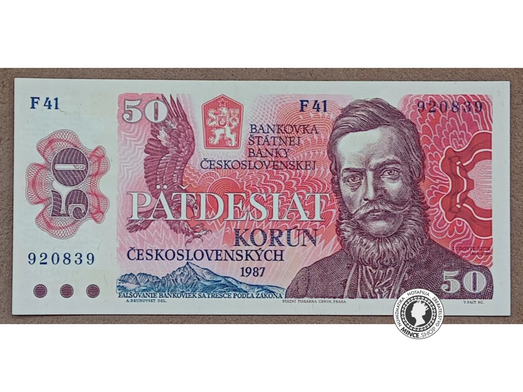 50 Korún - 1987 - ČSSR