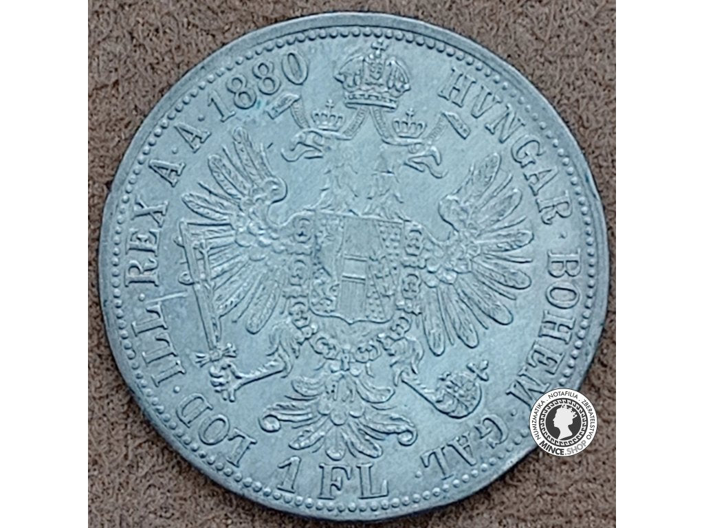 1 florin - Rakúsko-Uhorsko - 1880