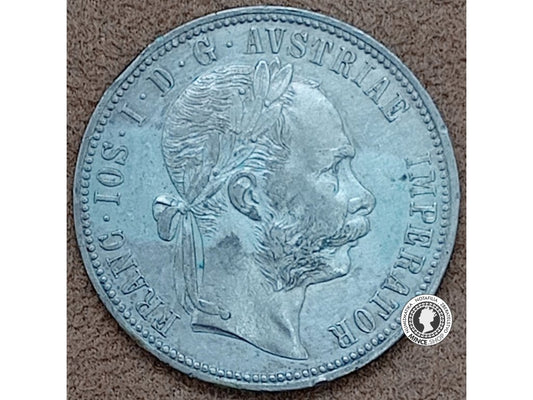 1 florin - Rakúsko-Uhorsko - 1880