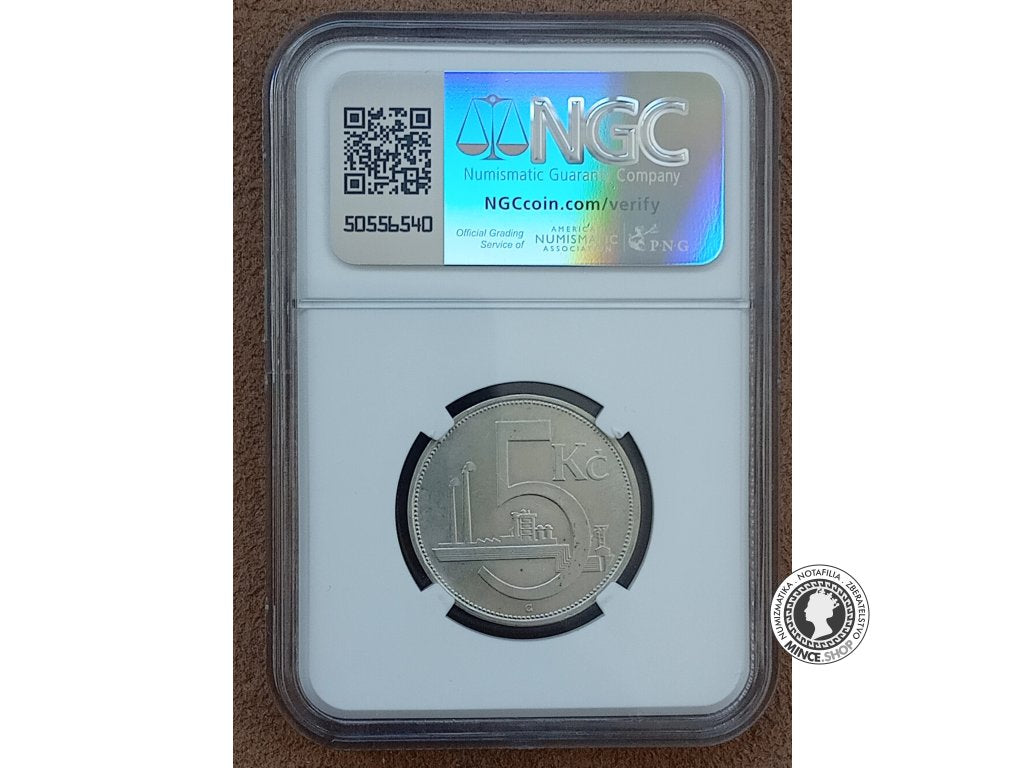 5.koruna - 1.ČSR - 1930 - kvalita MS 61