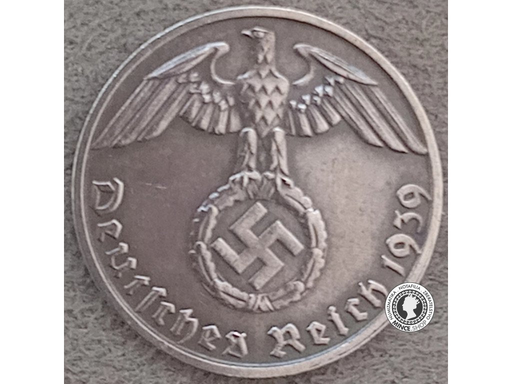 1 reichspfennig - Nemecko - Tretia Ríša - 1939 B
