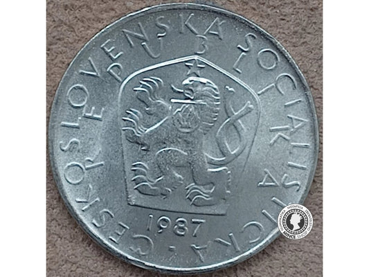 5 koruna - Česko-Slovensko - 1987 - UNC