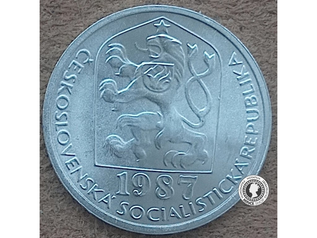 10 halier - Česko-Slovensko - 1987 - UNC