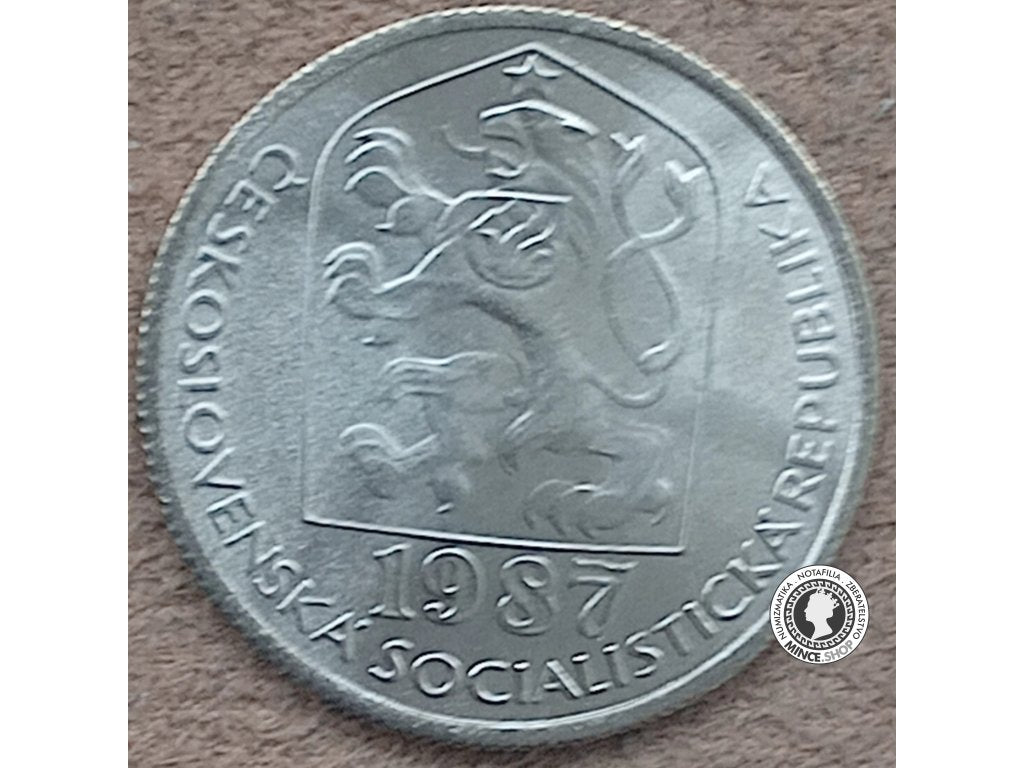 50 halier - Česko-Slovensko - 1987 - UNC