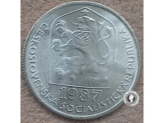 50 halier - Česko-Slovensko - 1987 - UNC