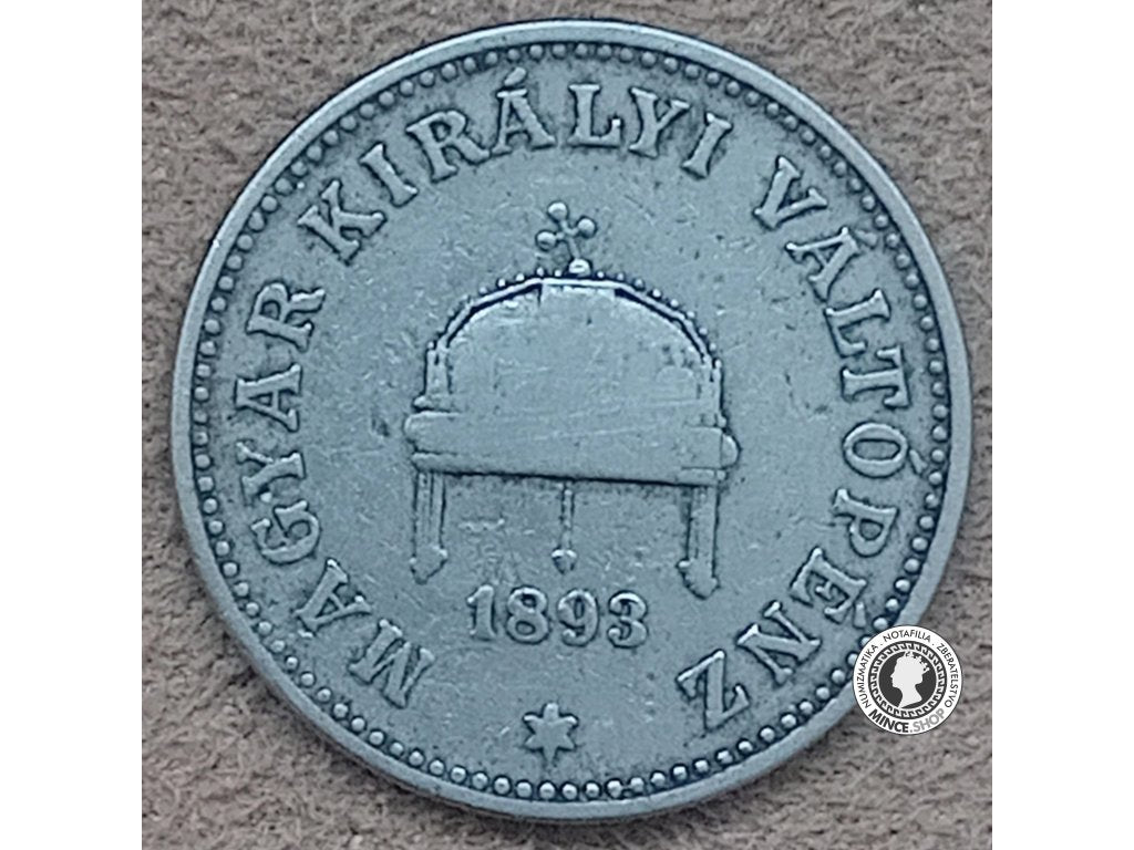 20 filler - Rakúsko-Uhorsko - 1893