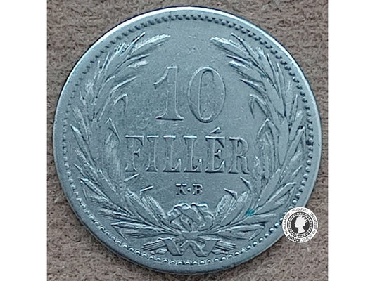 10 filler - Rakúsko-Uhorsko - 1909