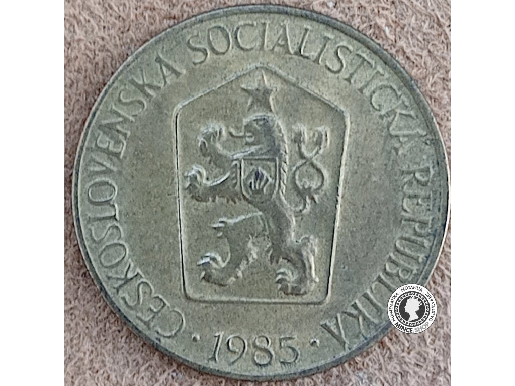1 koruna - Česko-Slovensko - 1986