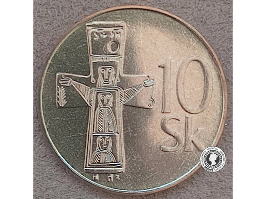 10 koruna - Slovensko - 2004 - UNC