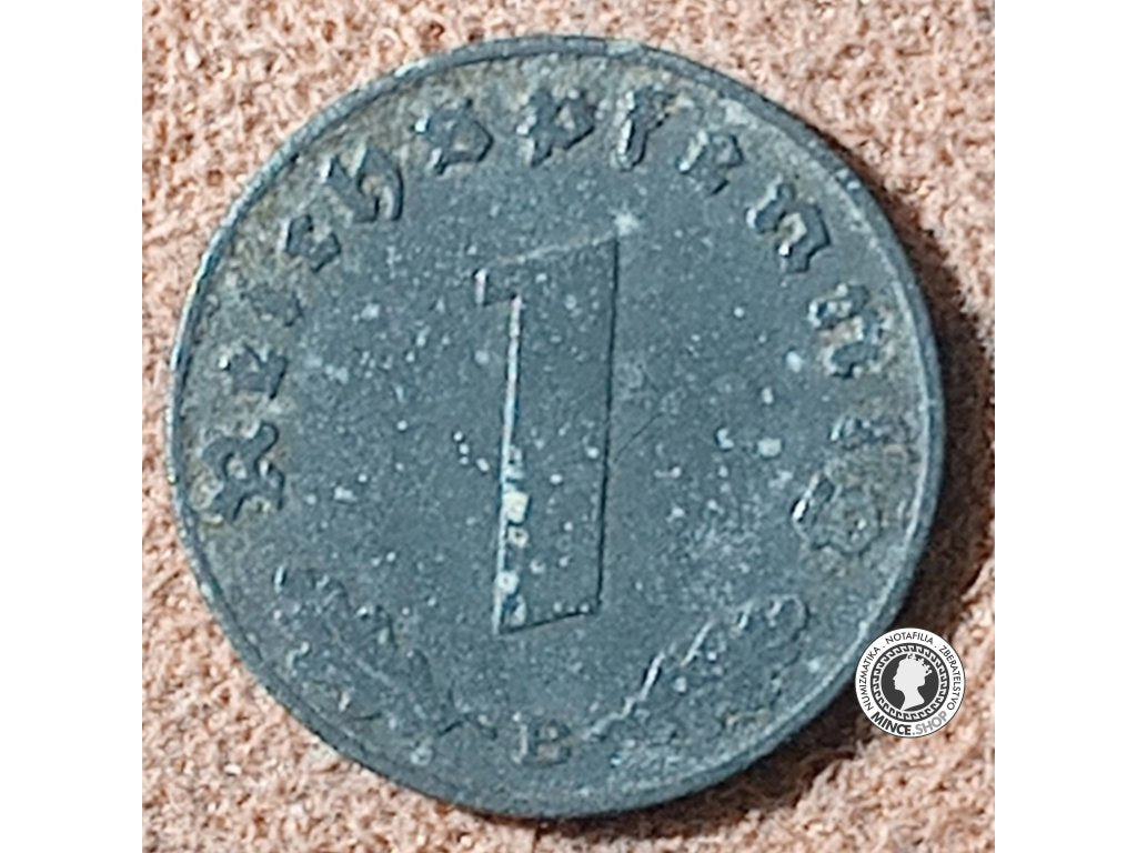 1 reichspfennig - Nemecko - Tretia Ríša - 1940 B