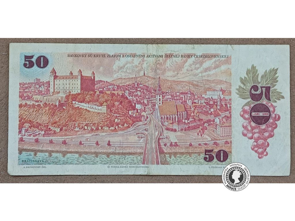 50 Korún kolkovaných - 1987 - ČSSR / Slovensko
