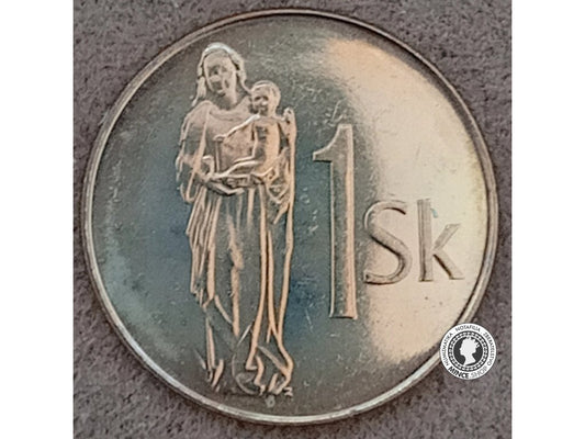 1 koruna - Slovensko - 1998 - UNC