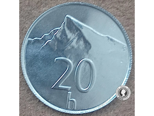 20 halier - Slovensko - 2002 - UNC