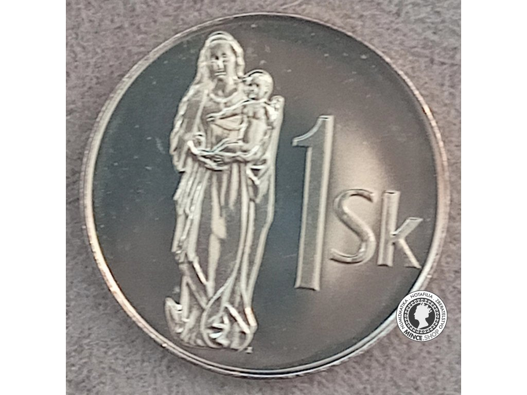 1 koruna - Slovensko - 2005 - UNC