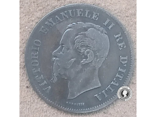 5 centisimi - Taliansko - 1861 M