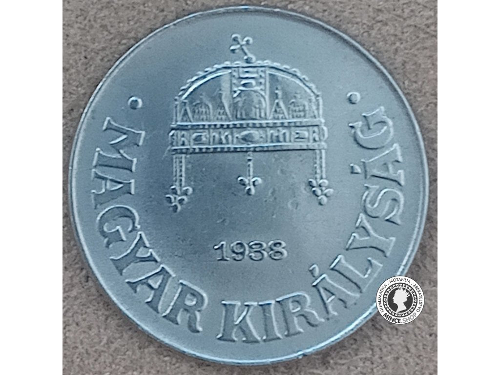 50 filler - Regentské Maďarsko - 1938