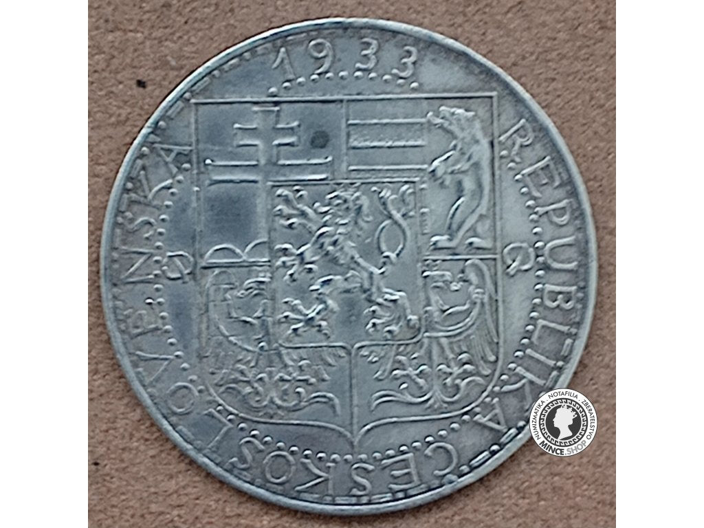 20.koruna - 1.ČSR - 1933