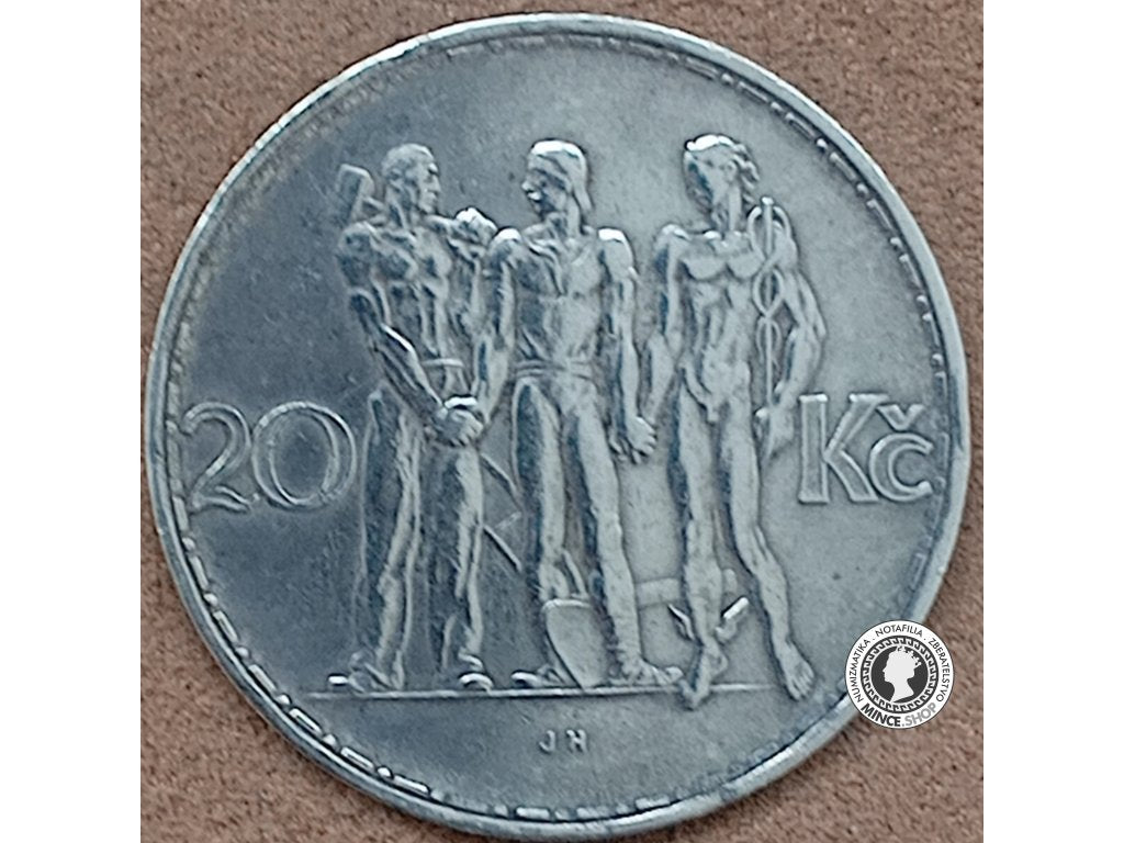 20.koruna - 1.ČSR - 1933