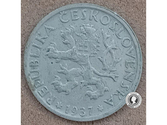 1.koruna - 1.ČSR - 1937